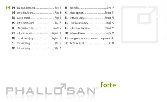 PHALLOSAN® forte μεγέθυνση πέους